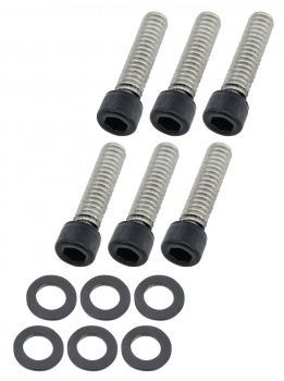 BLACK STAINLESS STEEL TRANSMISSION TOP COVER SCREWS